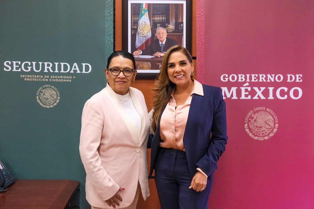 Colaboración por la Paz: Mara Lezama y Rosa Icela Rodríguez unen esfuerzos