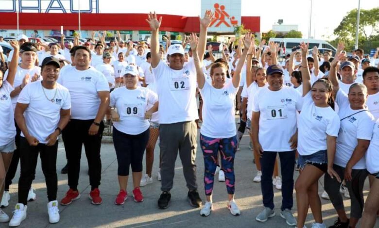 Inician festejos por 30 aniversario de Solidaridad con carrera en Puerto Aventuras