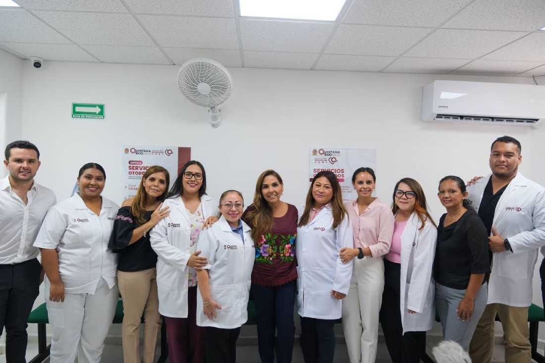 MARA LEZAMA INAUGURA PRIMERA UNIDAD MÉDICA DEL BIENESTAR PARA ATENCIÓN GRATUITA A LA POBLACIÓN