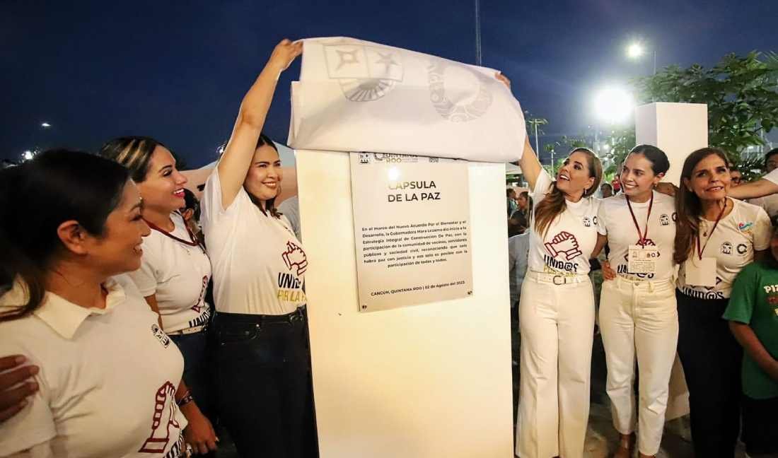 Mara Lezama lidera una histórica iniciativa para la paz en Quintana Roo