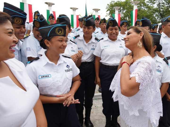 Mara Lezama lidera emotiva conmemoración de la Gesta Heroica de los Niños Héroes