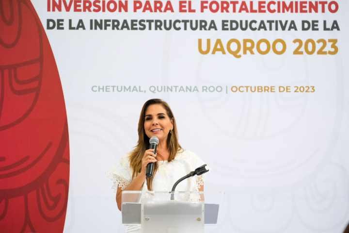 Mara Lezama Destina Inversión Histórica de más de 36 Millones de Pesos para la Universidad de Quintana Roo (UQROO)