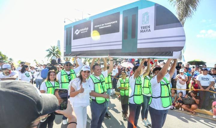 Mara Lezama comparte el espíritu del 20 de Noviembre con la comunidad quintanarroense